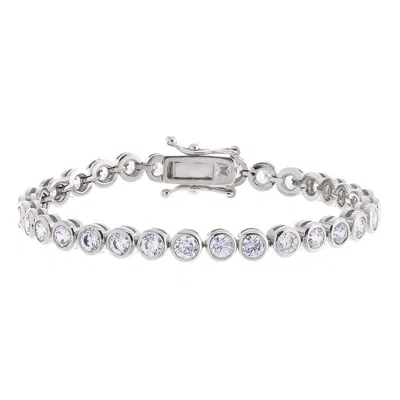 Adina Eden Bezel Tennis Bracelet In Multi