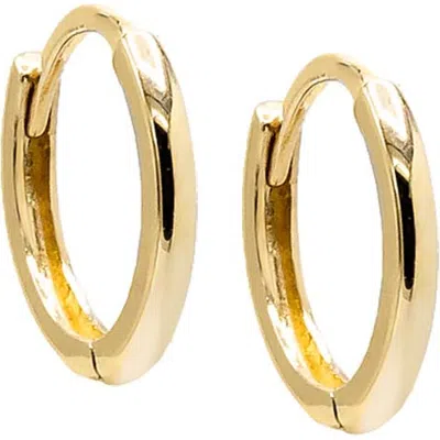 Adina Eden Solid Mini Rounded Cartilage Huggie Earring 14k In 14k Gold