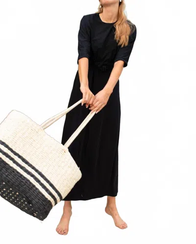 Adina Las Vegas Ribbed Jumper Set In Black