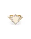 Adina Reyter 14k 0.14 Ct. Tw. Diamond Signet Ring