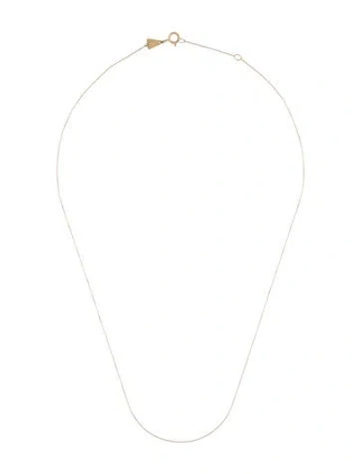 Pre-owned Adina Reyter 14k Chain Necklace, 16.5" In Multicolor