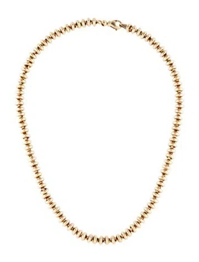 Pre-owned Adina Reyter 14k Collar Necklace, 16" In Multi