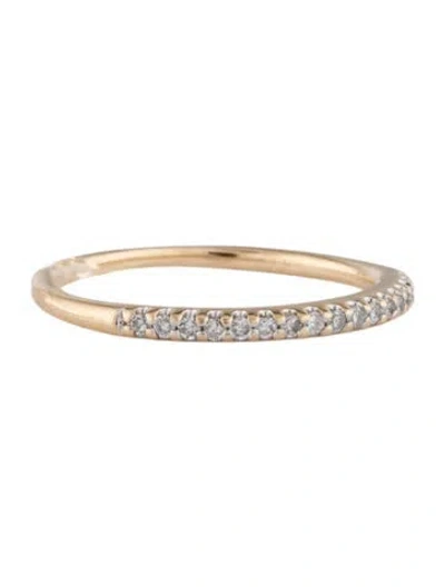 Pre-owned Adina Reyter 14k Diamond Band In Multicolor