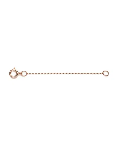 Adina Reyter 14k Rose Gold Necklace Extender, 2 In White/rose