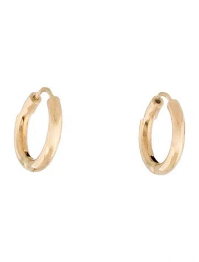 Pre-owned Adina Reyter 14k Small Hoop Earrings In Multi