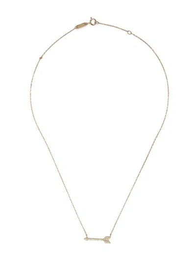 Adina Reyter 14k Yellow Gold Arrow Diamond Necklace