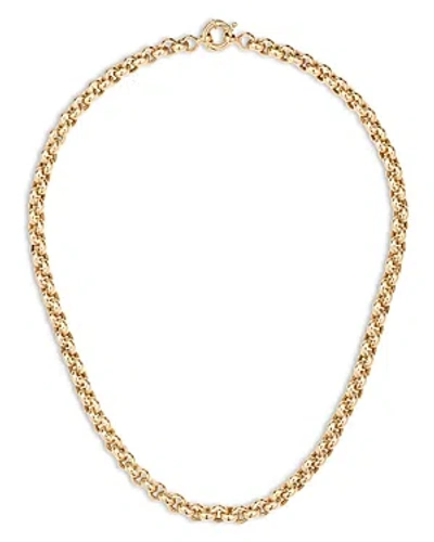 Adina Reyter 14k Yellow Gold Chunky Rolo Link Chain Necklace, 16 In Metallic