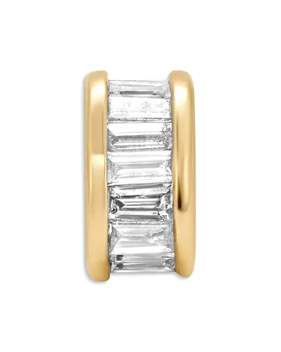 Adina Reyter 14k Yellow Gold Diamond Baguette Channel Set Bead