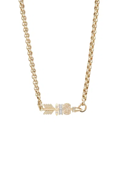 Adina Reyter 14k Yellow Gold Diamond Necklace