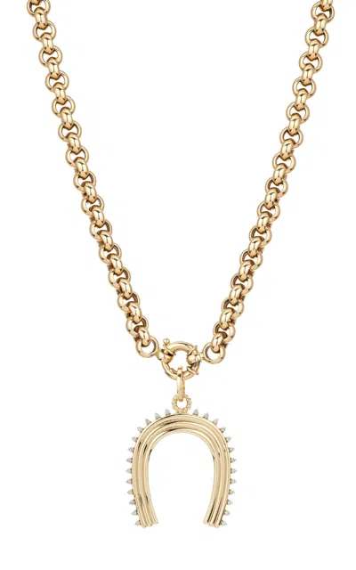 Adina Reyter 14k Yellow Gold Diamond Necklace