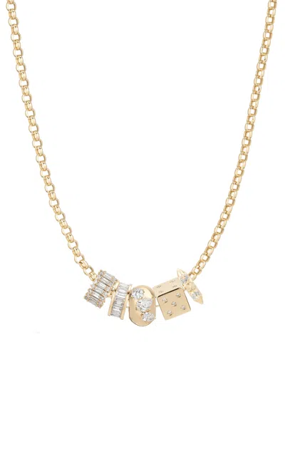 Adina Reyter 14k Yellow Gold Diamond Necklace