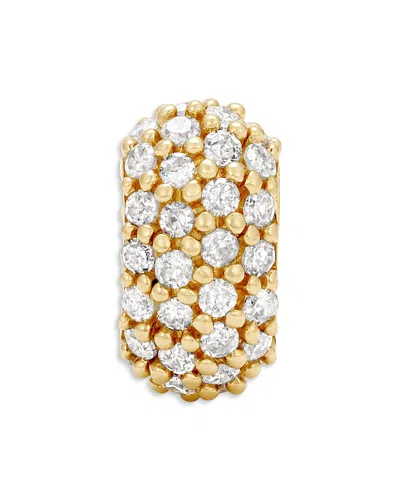 Adina Reyter 14k Yellow Gold Diamond Pave Bead Charm