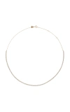 Adina Reyter 14k Yellow Gold Diamond Riviera Necklace In Gold