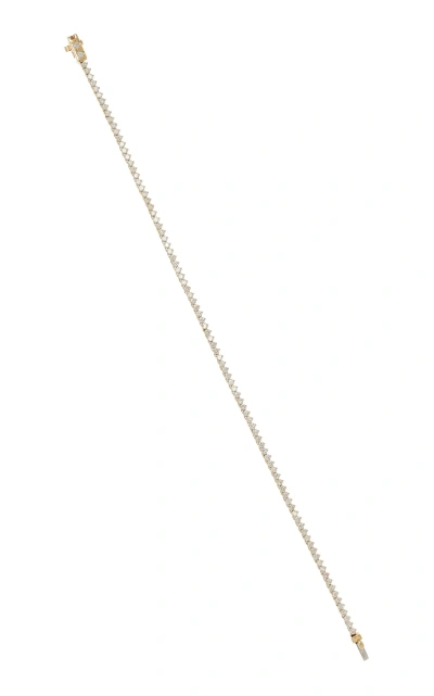 Adina Reyter 14k Yellow Gold Diamond Tennis Bracelet