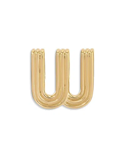 Adina Reyter 14k Yellow Gold Groovy Initial Midi Bead