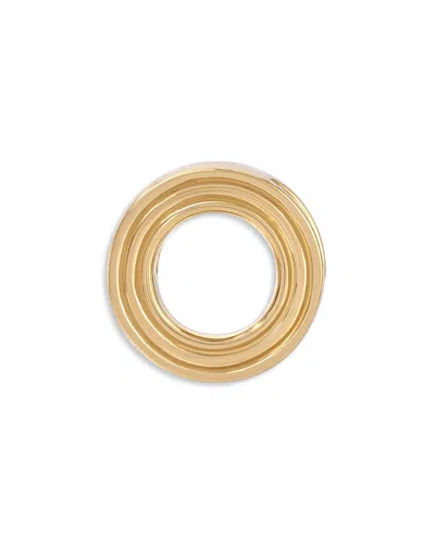 Adina Reyter 14k Yellow Gold Groovy Initial Midi Bead