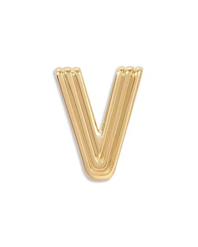 Adina Reyter 14k Yellow Gold Groovy Initial Midi Bead