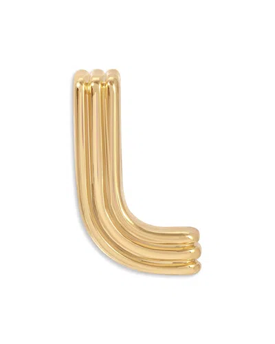 Adina Reyter 14k Yellow Gold Groovy Initial Midi Bead