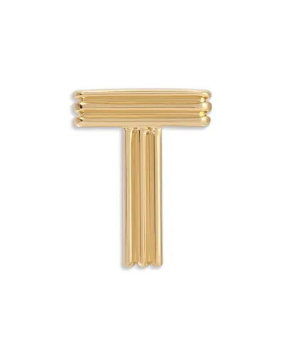 Adina Reyter 14k Yellow Gold Groovy Initial Midi Bead