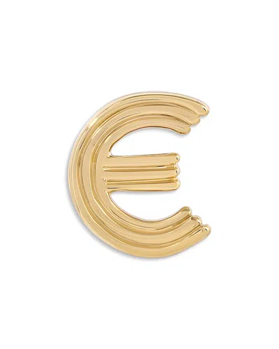 Adina Reyter 14k Yellow Gold Groovy Initial Midi Bead