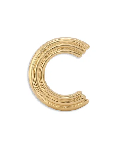 Adina Reyter 14k Yellow Gold Groovy Initial Midi Bead