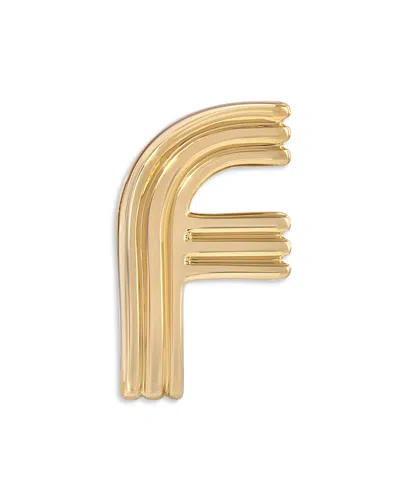 Adina Reyter 14k Yellow Gold Groovy Initial Midi Bead