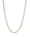 ADINA REYTER 14K YELLOW GOLD ITALIAN LINK CHAIN NECKLACE, 18