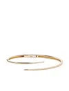 Adina Reyter 14kt Yellow Gold Thorn Diamond Cuff Bracelet In Gold