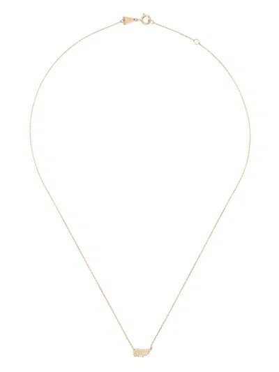 ADINA REYTER 14K YELLOW GOLD WING DIAMOND NECKLACE