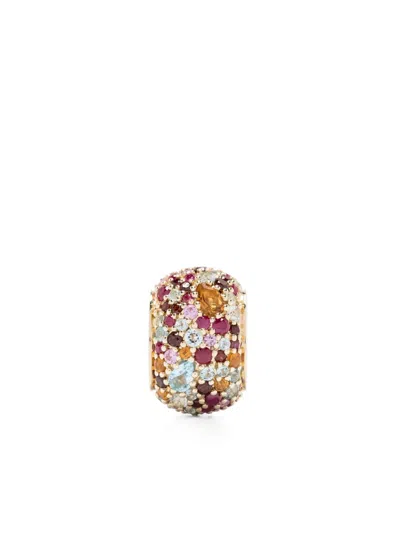 Adina Reyter 14k Yellow Gold Big Bead Multi-stone Charm