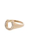 Adina Reyter 14kt Yellow Gold Diamond Stackable Ring In Gold