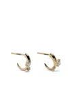 Adina Reyter 14kt Yellow Gold Premier Amigos Hoop Earrings In Gold