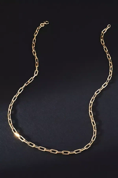 Adina Reyter 18" Italian Chain Link Necklace In Gold