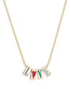 Adina Reyter 9k & 14k Yellow Gold Love Big Bead Pendant Necklace, 16 In Gold