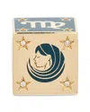 Adina Reyter 9k Virgo Zodiac Diamond & Ceramic Block Big Bead