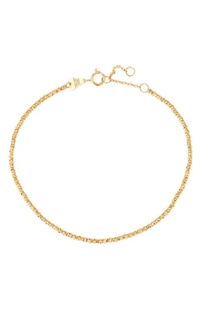 Adina Reyter Bead Chain Bracelet In Gold
