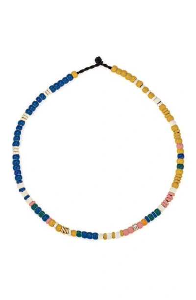 Adina Reyter Bead Party Mixed Bead Necklace In Multi
