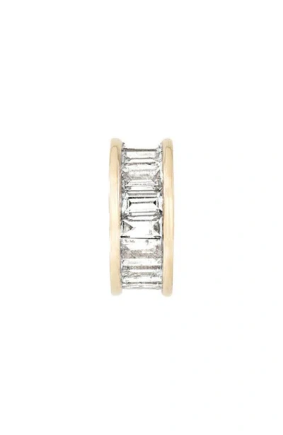 Adina Reyter Channel Set Baguette Bead Charm In Yellow