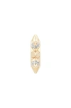 Adina Reyter Diamond 8 Spike Big Bead Charm Pendant In Gold
