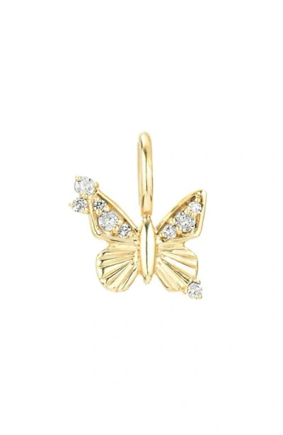 Adina Reyter Diamond Butterfly Pendant In Gold