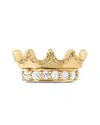 Adina Reyter Diamond Crown Pendant Charm In Gold