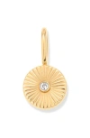 Adina Reyter Diamond Rays Charm In Gold