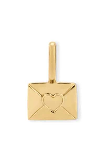 Adina Reyter Envelope Mini Charm In Gold