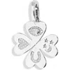 Adina Reyter Good Luck Diamond Clover Pendant