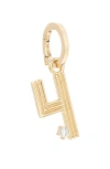 Adina Reyter Groovy Number Charm Pendant In Gold