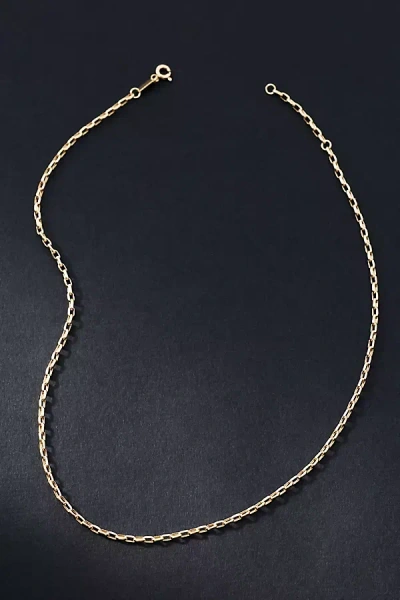 Adina Reyter Italian Chain Link Necklace In Gold