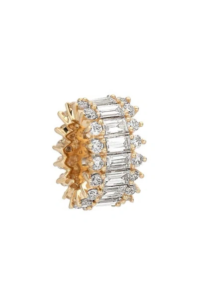 Adina Reyter Lab-grown Diamond Baguette Charm In Gold