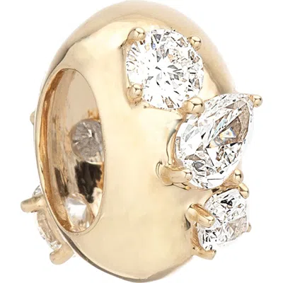 Adina Reyter Lab-grown Diamond Cluster Charm In Gold