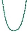 ADINA REYTER MALACHITE BEAD COLLAR NECKLACE, 16