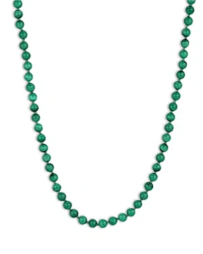 Adina Reyter Malachite Bead Collar Necklace, 16 In Green